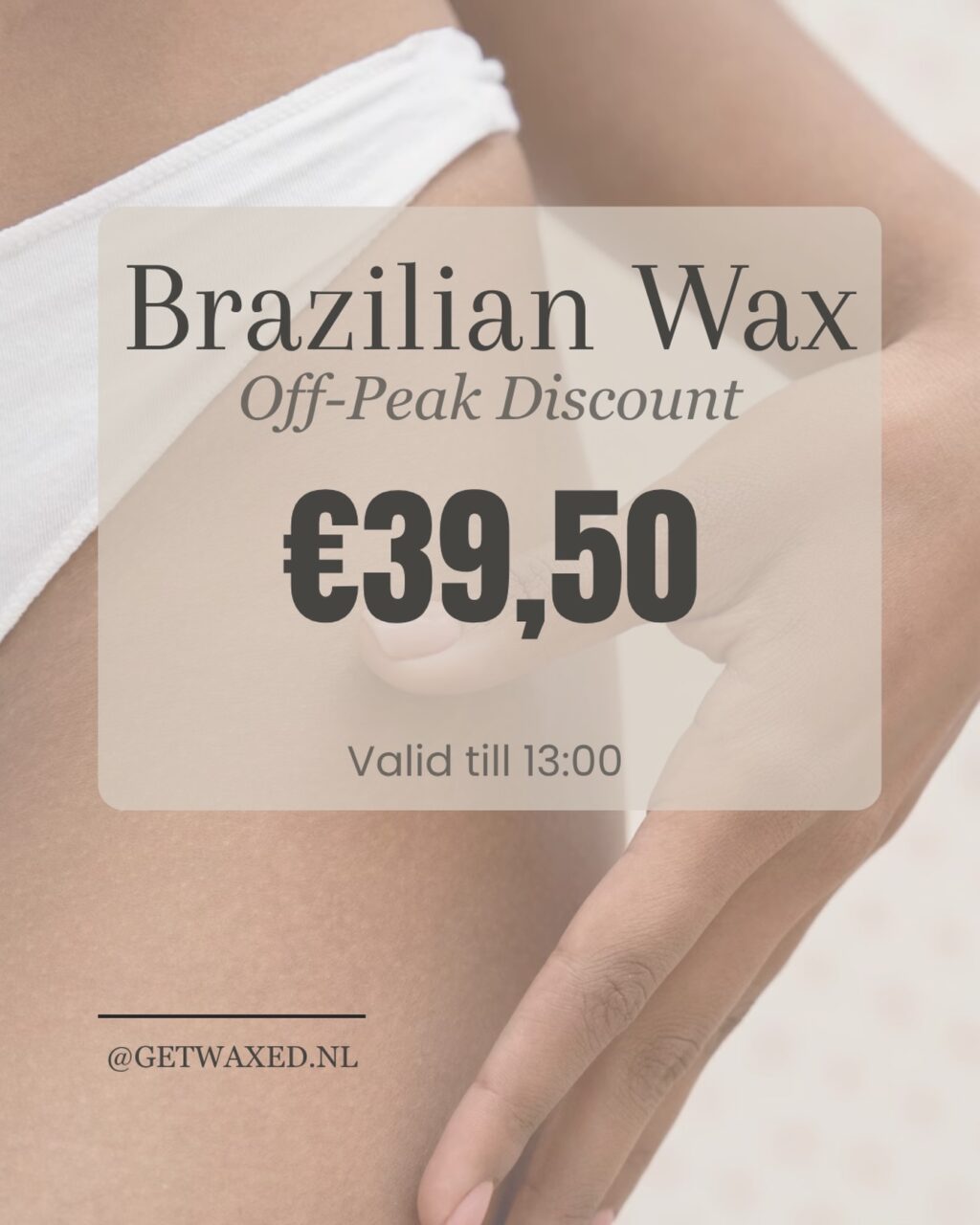 Instagram post from getwaxed.nl. This post is in position 5.