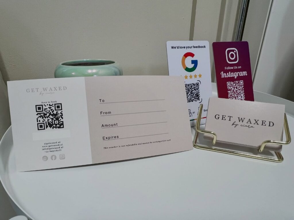 Instagram post from getwaxed.nl. This post is in position 1.